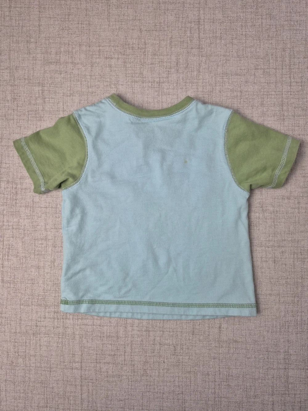 Vintage Y2k Koala Kids Baby Boys 12M Denim Turtle Shortalls & T-Shirt Set